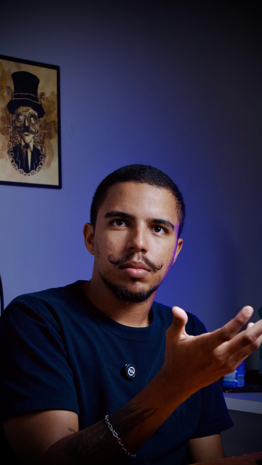 Eduardo, criador do Menu de Serviços para Barbearia