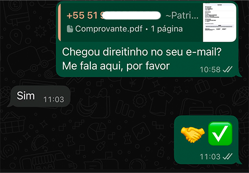 Feedback real de barbeiro sobre o Menu de Serviços 2
