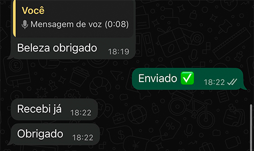 Feedback real de barbeiro sobre o Menu de Serviços 5